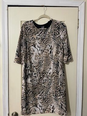Chico’s animal print dress